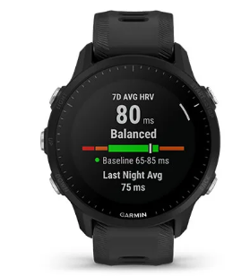 Išmanusis laikrodis Garmin Forerunner 955, Juodos spalvos aprašymas - Prekės nuotrauka