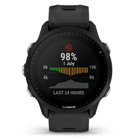 Išmanusis laikrodis Garmin Forerunner 955, Juodos spalvos aprašymas - Prekės nuotrauka