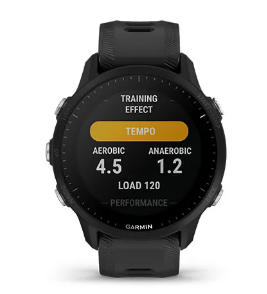 Išmanusis laikrodis Garmin Forerunner 955, Juodos spalvos aprašymas - Prekės nuotrauka
