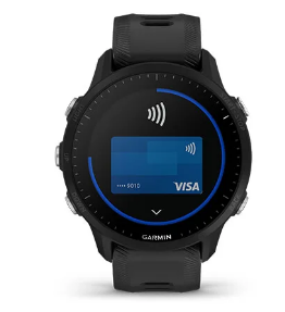 Išmanusis laikrodis Garmin Forerunner 955, Juodos spalvos aprašymas - Prekės nuotrauka