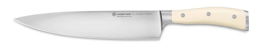 WUSTHOF Classic Ikon Creme šefo peilis, 23cm aprašymas - Prekės nuotrauka