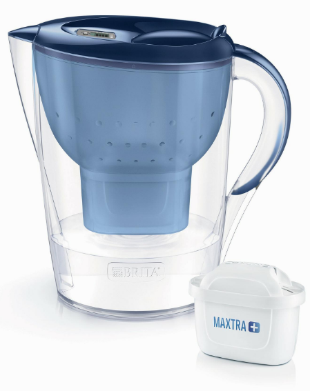 BRITA vandens filtravimo ąsotis Marella, mėlynas 1040565 – 3,5L +2vnt. Maxtra+ aprašymas - Prekės nuotrauka