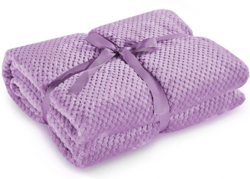 Pledas DecoKing Henry, violetinis, 240 cm x 220 cm aprašymas - Prekės nuotrauka