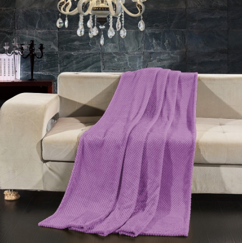 Pledas DecoKing Henry, violetinis, 220 cm x 240 cm aprašymas - Prekės nuotrauka