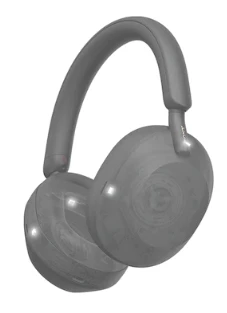 Belaidės ausinės Sony WH-1000XM5 su triukšmo slopinimo technologija, Juodos aprašymas - Prekės nuotrauka