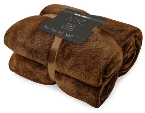 DecoKing Antklodė MIC ruda 200 x 220 cm aprašymas - Prekės nuotrauka