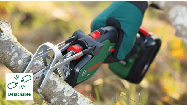 Bosch genėjimo pjūklas KEO 18 LI be akumuliatoriaus ir kroviklio aprašymas - Prekės nuotrauka