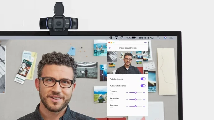 Internetinė kamera LOGITECH C920e HD 1080p Business Webcam aprašymas - Prekės nuotrauka