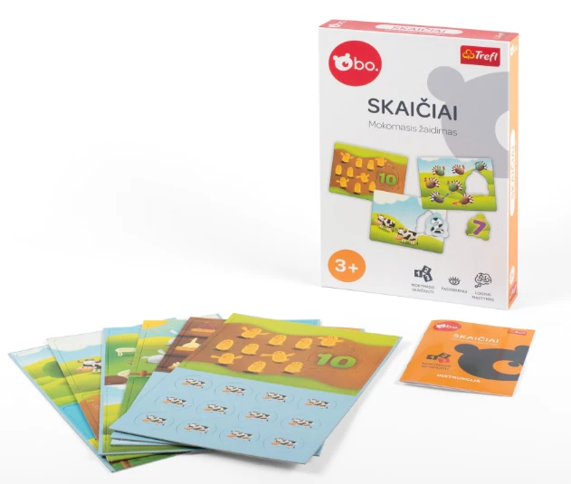 bo. Mokomasis žaidimas „Skaičiai“, LT aprašymas - Prekės nuotrauka
