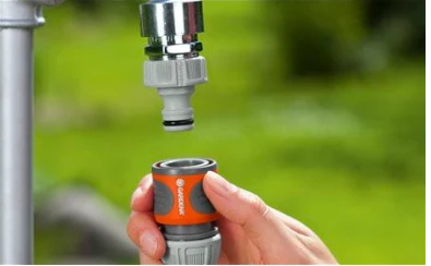 „GARDENA“ antgalis žarnos remontui 13 mm (1/2 colio)–15 mm (5/8 colio) aprašymas - Prekės nuotrauka