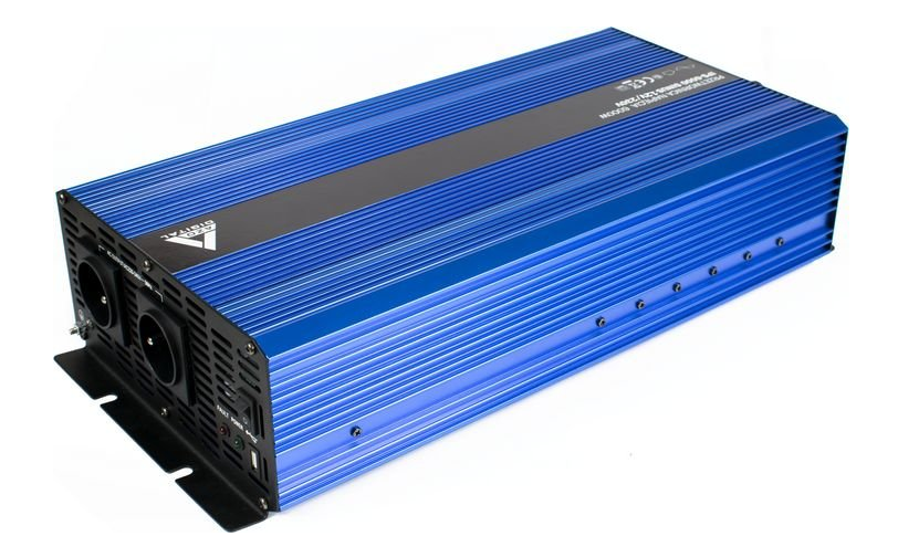 Įtampos keitiklis Azo SINUS12V/230V IPS-6000S 6000W aprašymas - Prekės nuotrauka