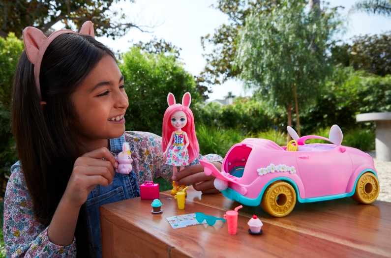 „Enchantimals“ kiškutės automobilio rinkinys aprašymas - Prekės nuotrauka