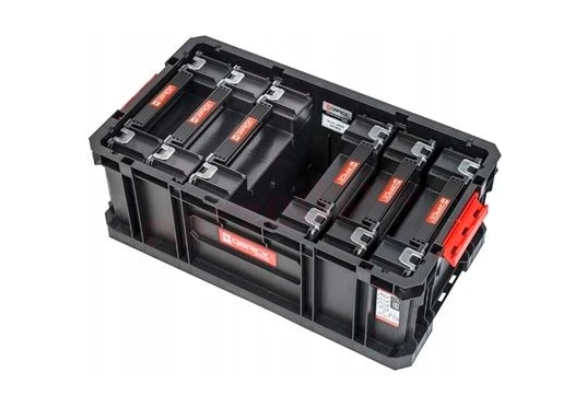 Q-Brick MULTI System TWO BOX 200 dėžė su 6 dėtuvėmis aprašymas - Prekės nuotrauka