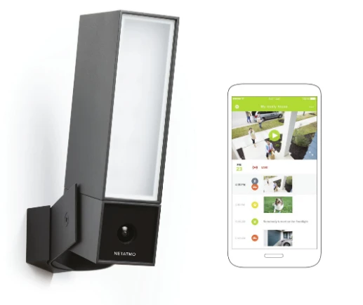 Netatmo Smart lauko kamera aprašymas - Prekės nuotrauka