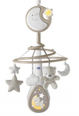Chicco Next2Dreams karuselė, smėlio spalvos aprašymas - Prekės nuotrauka