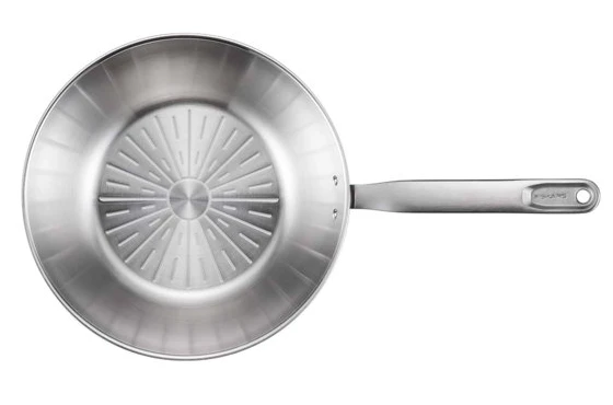 Fiskars All Steel pure kiniška WOK keptuvė 28cm (1065629) aprašymas - Prekės nuotrauka