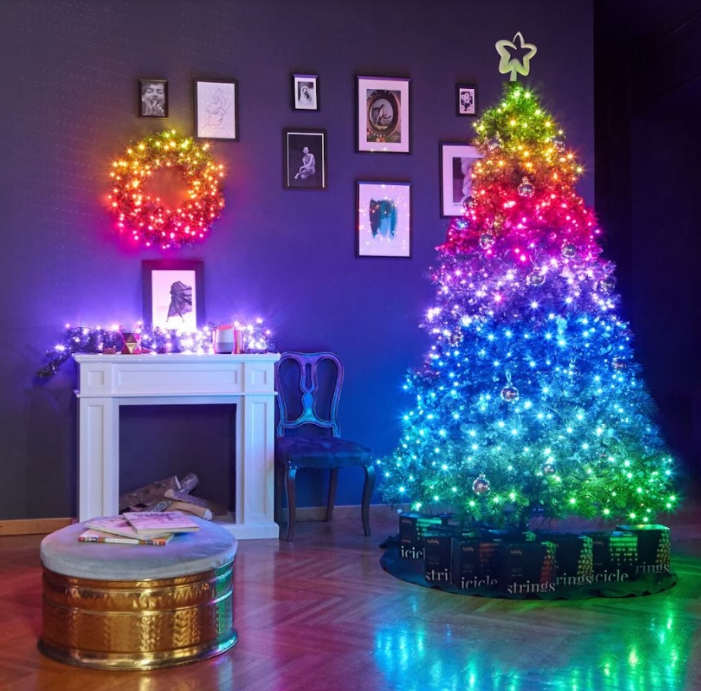 Kalėdinė išmanioji lempučių girlianda Twinkly Strings Special Edition – 250 RGB+W LED aprašymas - Prekės nuotrauka
