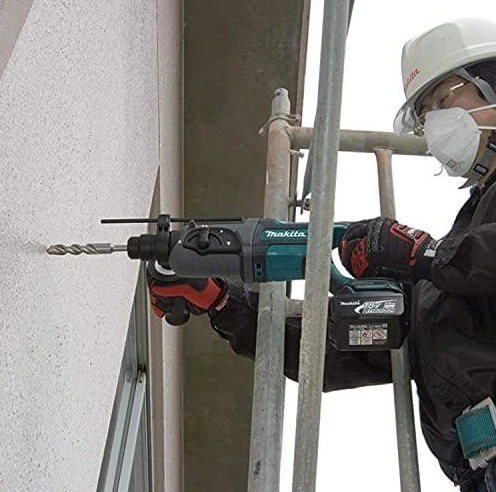 MAKITA akumuliatorinis perforatorius DHR241RTJ 18V 2J 2x5.0Ah aprašymas - Prekės nuotrauka
