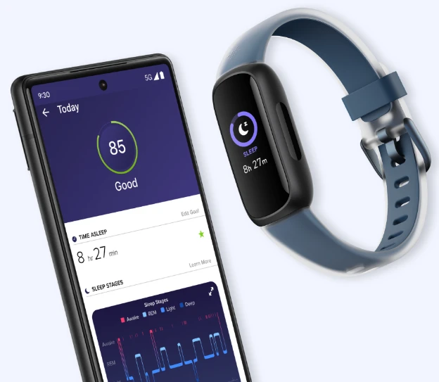 Išmanioji apyrankė Fitbit Inspire 3, Juodos spalvos aprašymas - Prekės nuotrauka
