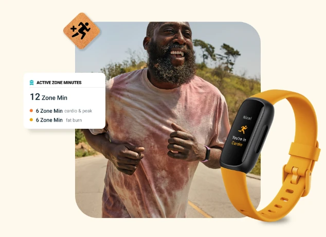 Išmanioji apyrankė Fitbit Inspire 3, Juodos spalvos aprašymas - Prekės nuotrauka