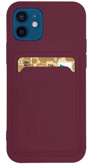 Hurtel Card silikoninis dėklas skirtas Samsung Galaxy S21 Ultra 5G, bordinis aprašymas - Prekės nuotrauka
