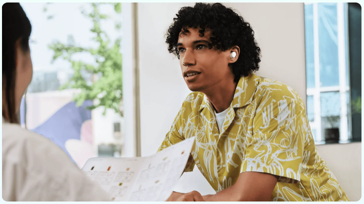 Belaidės ausinės Xiaomi Redmi Buds 4 su aktyviu triukšmo slopinimu, Baltos aprašymas - Prekės nuotrauka Belaidės ausinės Xiaomi Redmi Buds 4 su aktyviu triukšmo slopinimu, Baltos aprašymas - Prekės nuotrauka