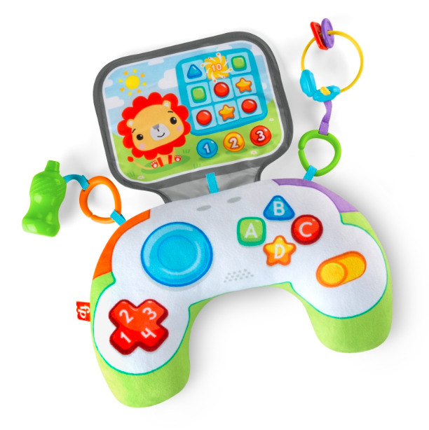 Mattel Fisher - price pagalvėlė „Žaidimų pultelis“ aprašymas - Prekės nuotrauka