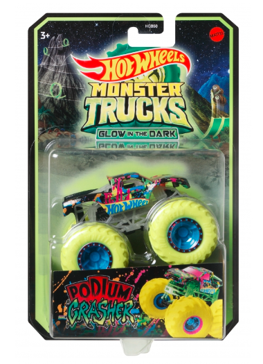 Mattel Hot Wheels džipas šviečiantis tamsoje aprašymas - Prekės nuotrauka