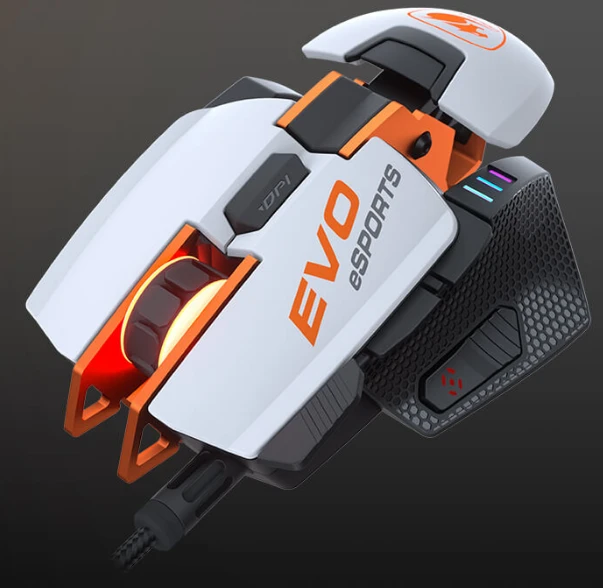 Optinė Žaidimų pelė Cougar 700M Evo eSPORTS,  Juoda aprašymas - Prekės nuotrauka