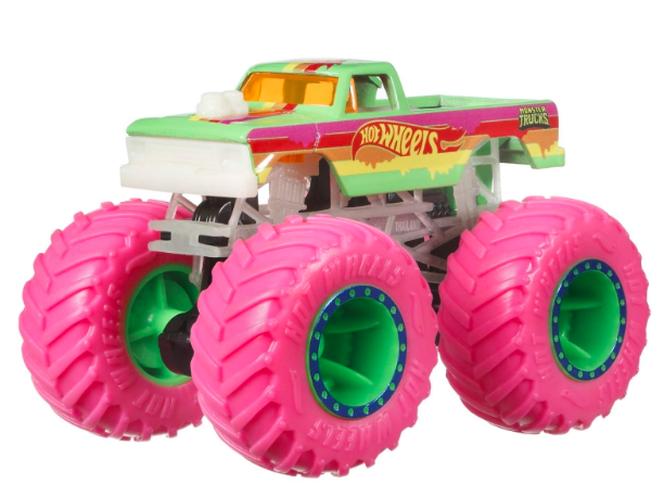 Mattel Hot Wheels džipas šviečiantis tamsoje aprašymas - Prekės nuotrauka