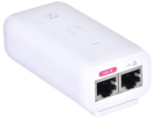 Ubiquiti PoE injektorius 48V/0.32A, baltas aprašymas - Prekės nuotrauka