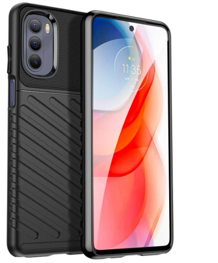 Hurtel Thunder dėklas skirtas Motorola Moto G Stylus 2022, juodas aprašymas - Prekės nuotrauka