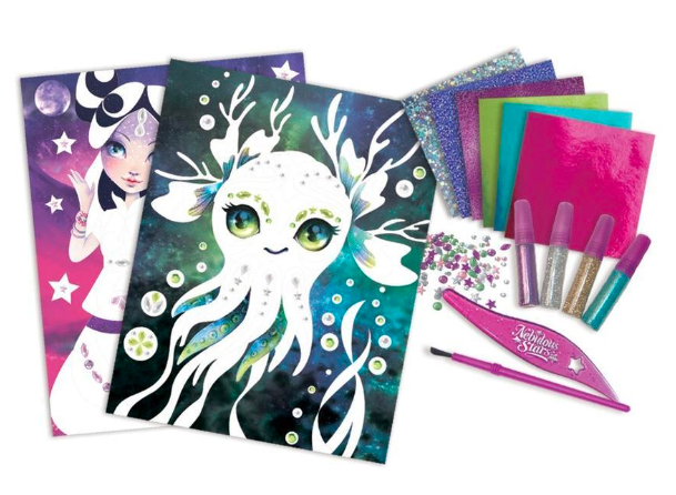 NEBULOUS STARS rinkinys Glitter & Foil Art, 11011 aprašymas - Prekės nuotrauka