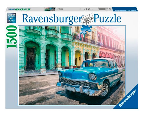 Ravensburger Dėlionė 1500 vnt. - Mašina aprašymas - Prekės nuotrauka