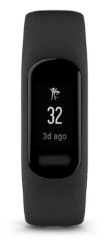 Išmanioji apyrankė Garmin vivosmart 5, S/M dydžio, Juodos spalvos aprašymas - Prekės nuotrauka