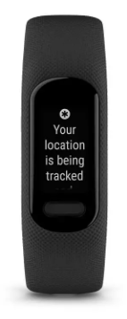 Išmanioji apyrankė Garmin vivosmart 5, S/M dydžio, Juodos spalvos aprašymas - Prekės nuotrauka
