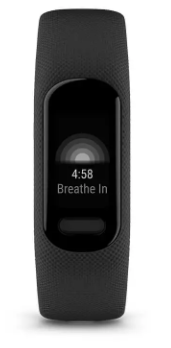 Išmanioji apyrankė Garmin vivosmart 5, S/M dydžio, Juodos spalvos aprašymas - Prekės nuotrauka