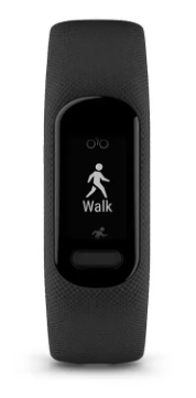 Išmanioji apyrankė Garmin vivosmart 5, S/M dydžio, Juodos spalvos aprašymas - Prekės nuotrauka
