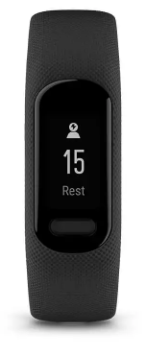 Išmanioji apyrankė Garmin vivosmart 5, S/M dydžio, Juodos spalvos aprašymas - Prekės nuotrauka