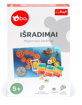bo. Mokomasis žaidimas „Išradimai“, lietuvių k. aprašymas - Prekės nuotrauka