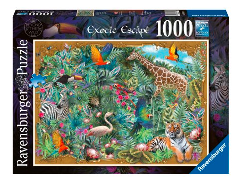 RAVENSBURGER dėlionė Egzotinis pabėgimas, 1000d., 16827 aprašymas - Prekės nuotrauka