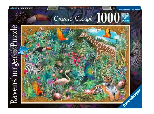 RAVENSBURGER dėlionė Egzotinis pabėgimas, 1000d., 16827 aprašymas - Prekės nuotrauka