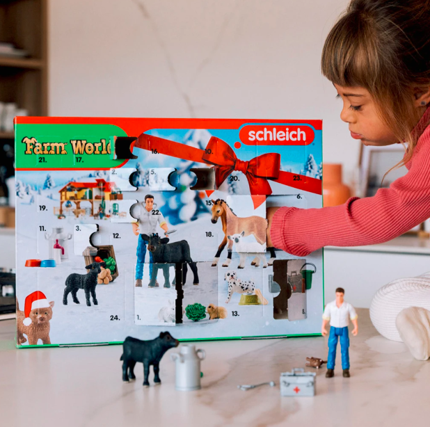Schleich Advento kalendorius „Farm World 2022“ aprašymas - Prekės nuotrauka