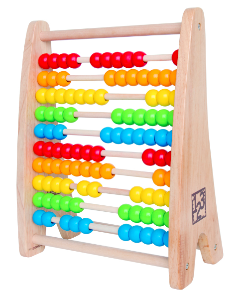 HAPE skaitytuvas Vaivorykštės rutuliukai, E0412 aprašymas - Prekės nuotrauka
