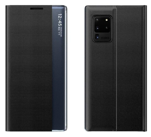 Hurtel New Sleep dėklas skirtas Samsung Galaxy A73, juodas aprašymas - Prekės nuotrauka