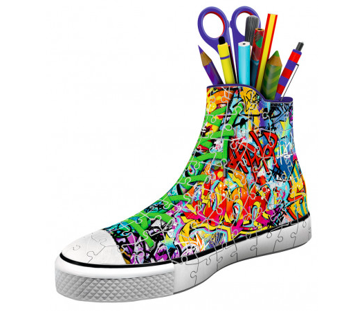 RAVENSBURGER dėlionė Sneaker Graffiti 180 vnt, 12535 aprašymas - Prekės nuotrauka