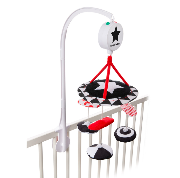 CANPOL BABIES minkšta muzikinė karuselė, SENSORY TOYS, 68/084 aprašymas - Prekės nuotrauka