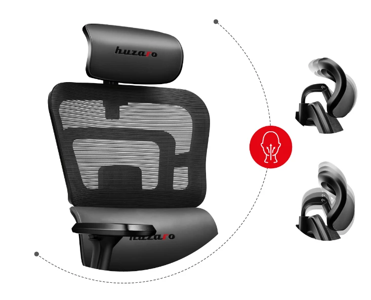 Žaidimų kėdė Huzaro Combat 7.0 Gaming Chair, Juoda aprašymas - Prekės nuotrauka