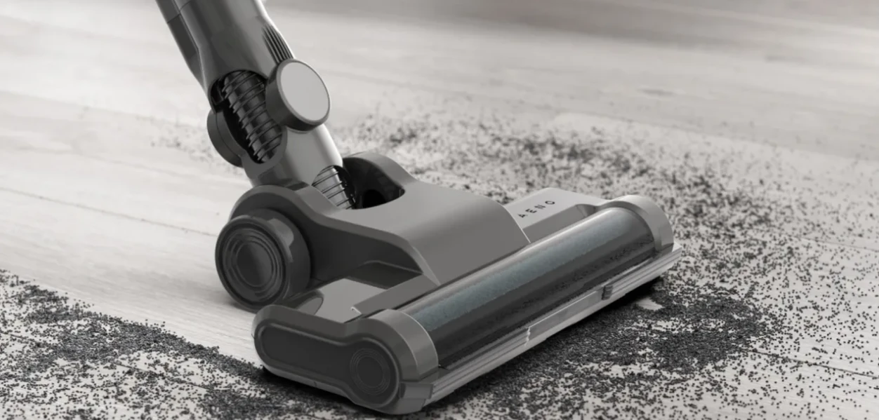 Belaidis dulkių siurblys šluota Aeno Cordless vacuum cleaner SC1, Turbo režimas, su led pašvietimu, plaunamas filtras aprašymas - Prekės nuotrauka