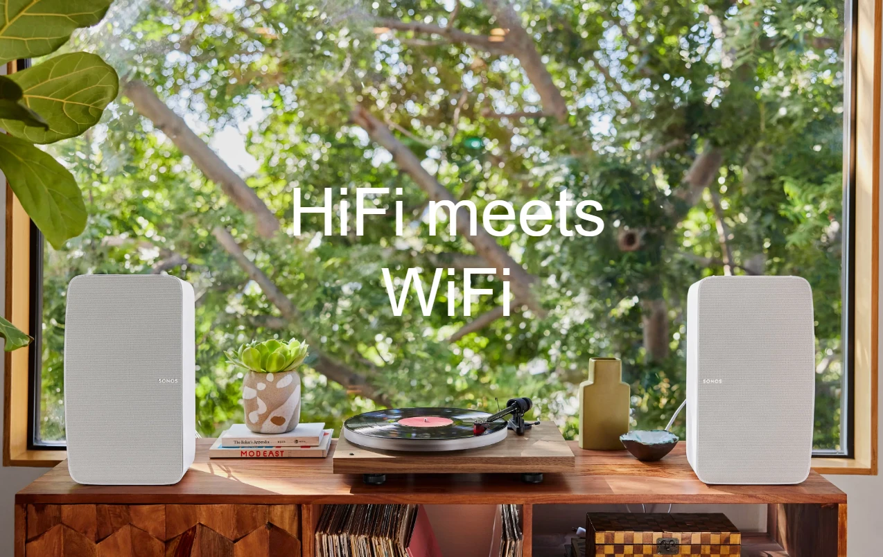 HiFi Kolonėlė Sonos Five, Multiroom, WiFi, Juodos spalvos aprašymas - Prekės nuotrauka